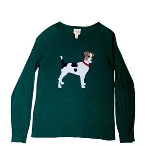 St. John's Bay  Plaza Green Dog Sweater - Crewneck Green